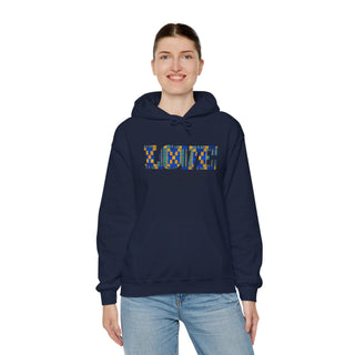 GOD IS LOVE Unisex Heavy Blend Hooded Sweatshirt