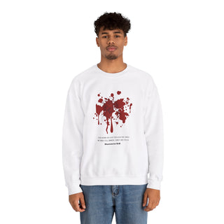 For Me He Died Unisex Heavy Blend Crewneck Sweatshirt