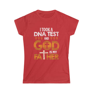 Women's Softstyle Tee God Is My Father