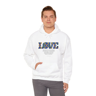 GOD IS LOVE Unisex Heavy Blend Hooded Sweatshirt