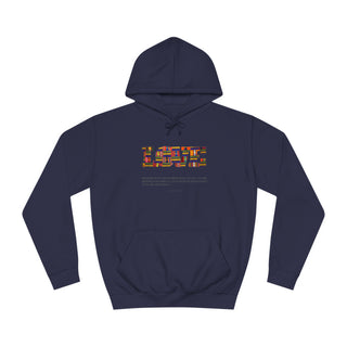 GOD IS LOVE Unisex College Hoodie