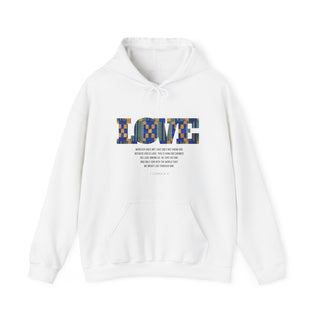 GOD IS LOVE Unisex Heavy Blend Hooded Sweatshirt