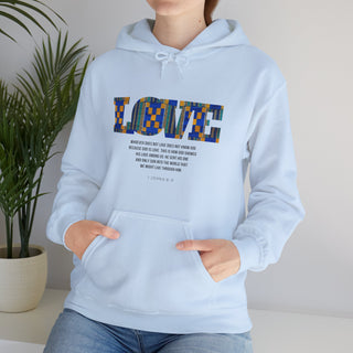 GOD IS LOVE Unisex Heavy Blend Hooded Sweatshirt