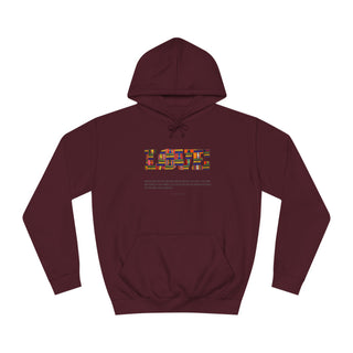 GOD IS LOVE Unisex College Hoodie