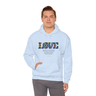 GOD IS LOVE Unisex Heavy Blend Hooded Sweatshirt