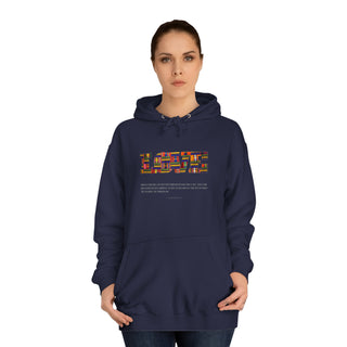 GOD IS LOVE Unisex College Hoodie