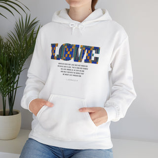 GOD IS LOVE Unisex Heavy Blend Hooded Sweatshirt