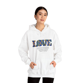 GOD IS LOVE Unisex Heavy Blend Hooded Sweatshirt