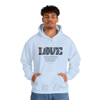 GOD IS LOVE Unisex Heavy Blend Hooded Sweatshirt