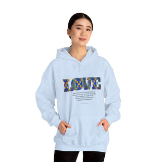 GOD IS LOVE Unisex Heavy Blend Hooded Sweatshirt